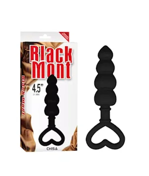 Beaded Luv Probe - Black - 4.5 Inch