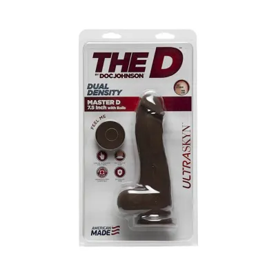 The Master D Ultraskyn Dildo With Balls