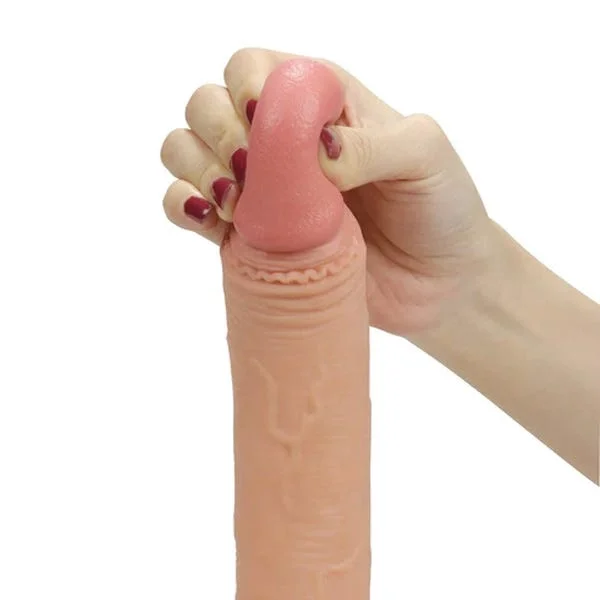 Ingen Rodeo G Unisex Silicone Hollow 8-Inch Strap-On Dildo Harness