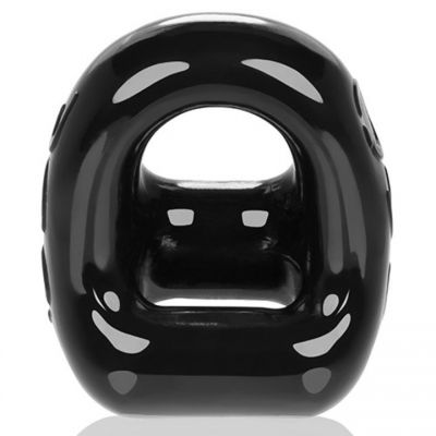 Oxballs 360 Black Cock Ring and Ball Strap