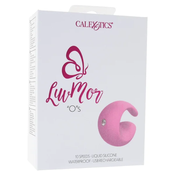 LuvMor O's Rechargeable Silicone Waterproof Clitoral Finger Vibrator By CalExotics