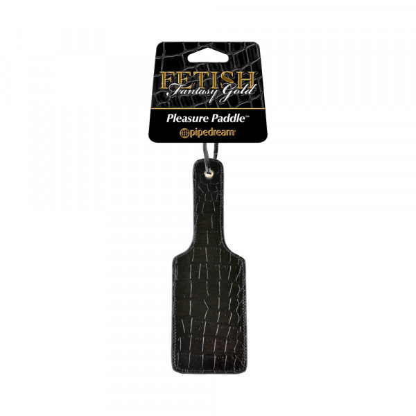 Fetish Fantasy Gold Pleasure Paddle Black