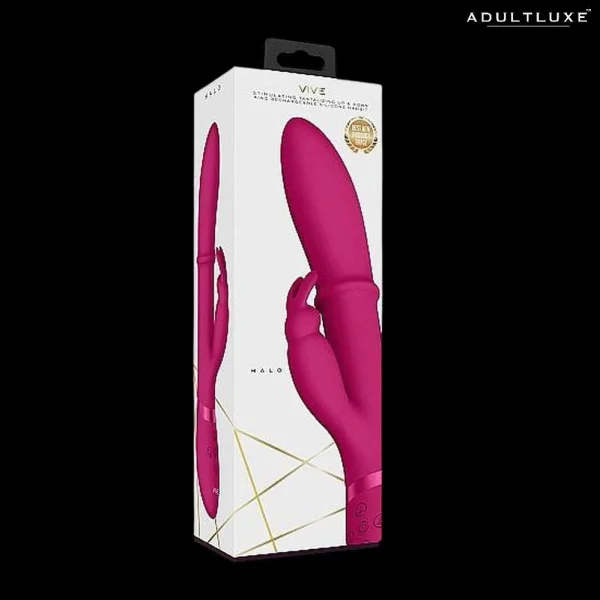 Vive Halo G-Spot Rabbit Vibrator with Up Down Stimulation