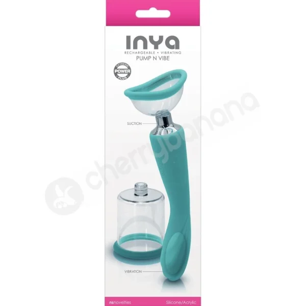 Inya Pump & Vibe Teal Dual Function Wonder Toy