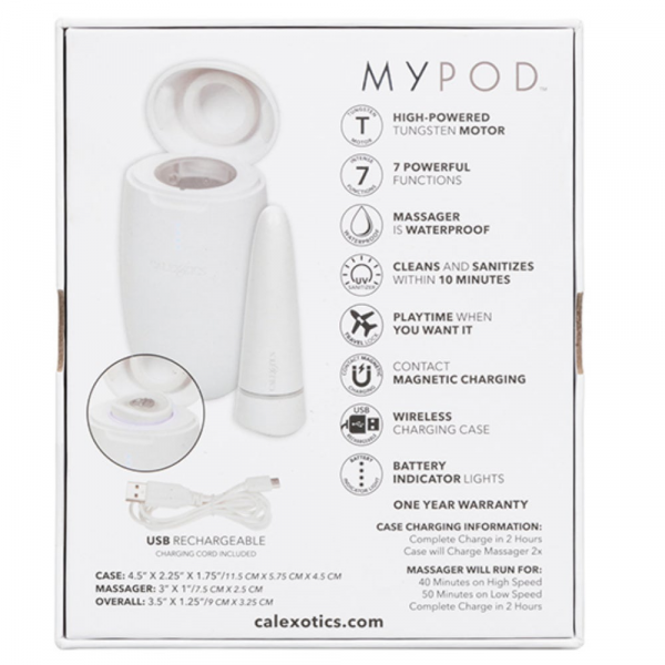 My Pod Vibrating Bullet with UV Sanitizer