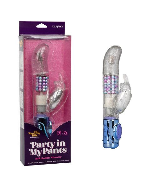 Naughty Bits Party in My Pants Jack Rabbit Vibrator