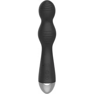 Remote Controlled E stim And Vibrating G p spot Vibrator Black Black