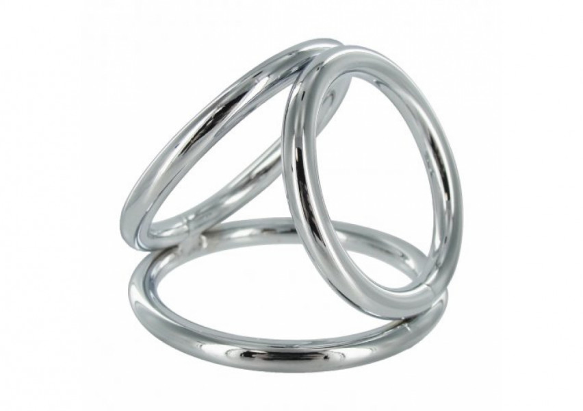 The Triad - Chamber Cock and Ball Ring - Medium - Electric Penis Ring