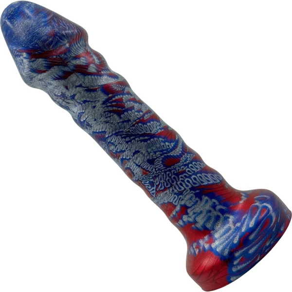 A-Spot Avenger Silicone Fantasy Dildo By Uberrime - The Patriot