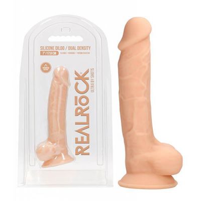 Realrock Ultra 7 Silicone Dildo With Balls