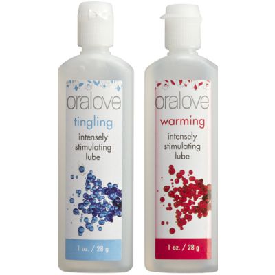 Oralove Dynamic Duo Lickable Lubes Warming Tingling