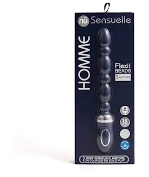 Sensuelle Homme Flexii Beads  - Navy - 5.2 Inch — image 4 of 4