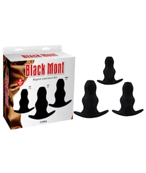 Rippled Anal Juicer Kit  - Black - 6.1 Inch — image 2 of 2