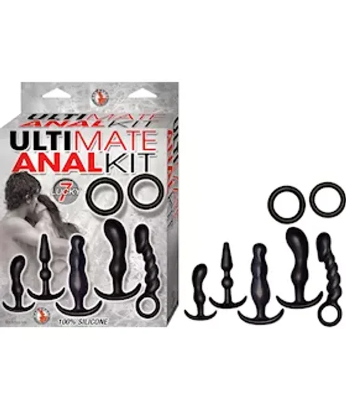 Nass Toys Ultimate Anal Kit - 7 Piece - Black — image 2 of 2