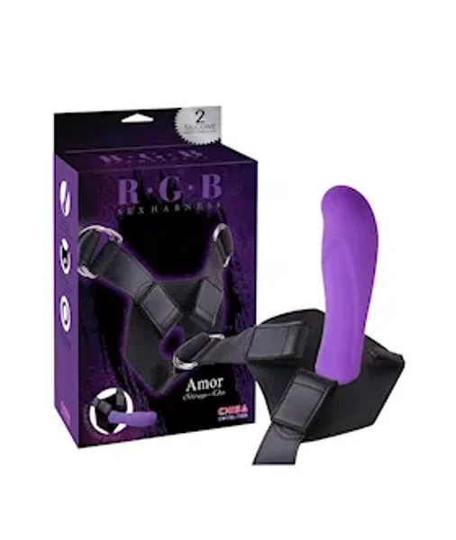Amor Strap On - Purple — image 6 of 6