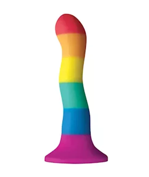Colours Pride Edition Dildo - 6 Inch - Rainbow - 6 Inch — image 4 of 5