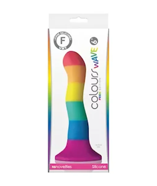 Colours Pride Edition Dildo - 6 Inch - Rainbow - 6 Inch — image 5 of 5