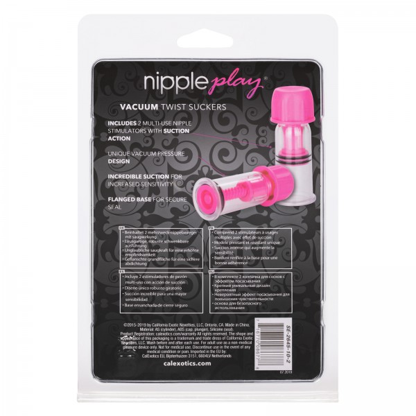 Vacuum Twist Nipple Suckers