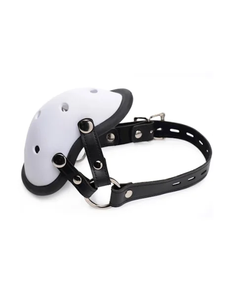 Musk Athletic Cup Muzzle - White - One Size