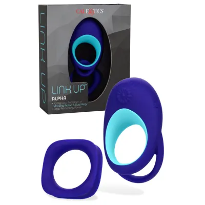 California Exotic Link Up Alpha Vibrating Couples Ring