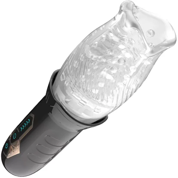 Cyclone Blowjob Rechargeable Rotating Vibrating Oral Sex Penis Masturbator