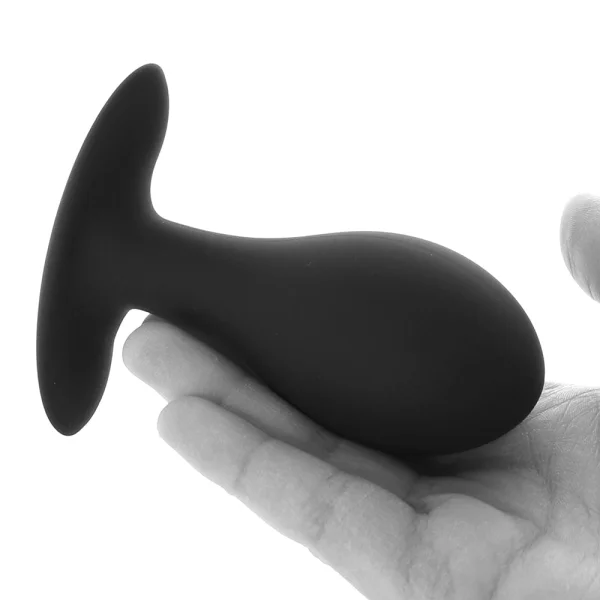 Weighted Silicone Inflatable Plug, Large