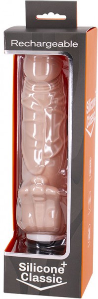 Silicone Classic Vibrating Cock