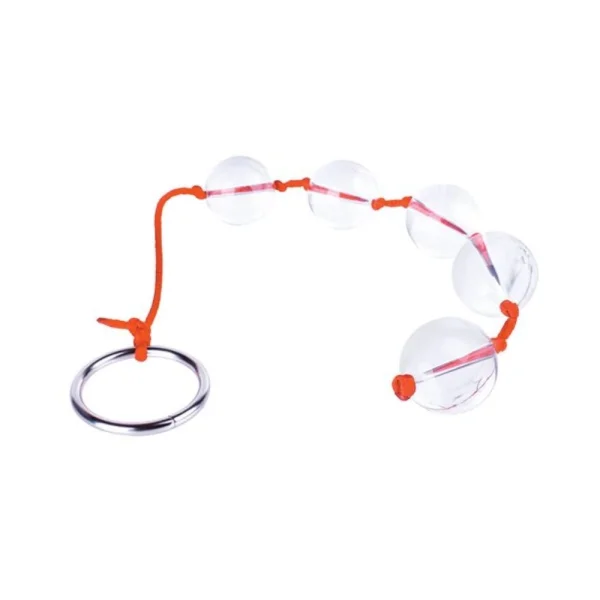 Orange Is The New Black, Bead-it! 5X Glass Anal Beads