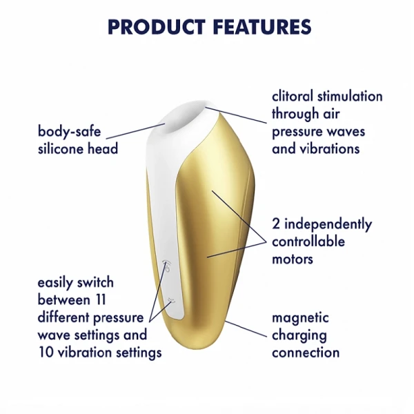 Satisfyer Love Breeze Clitoral Stimulator Yellow — image 14 of 14