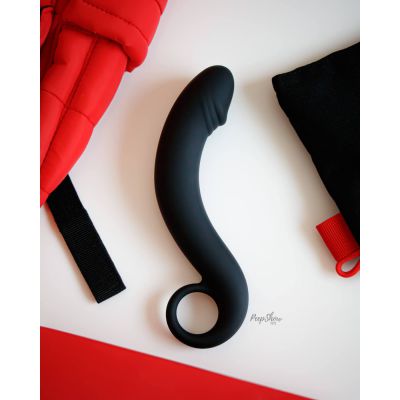 Forto F 19 Curved Prostate Plug with Pull Ring by FemmeFunn