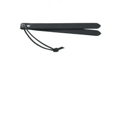 Two Strap Slapper 10 Inch Black