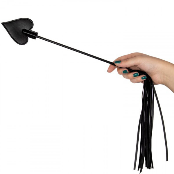Bondara Ace of Spades Double Ended Flogger And Crop - 24 Inch — image 4 of 4