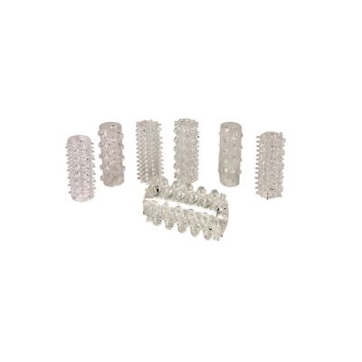 Adam Eves Super Stretch Tickler Sleeves Clear
