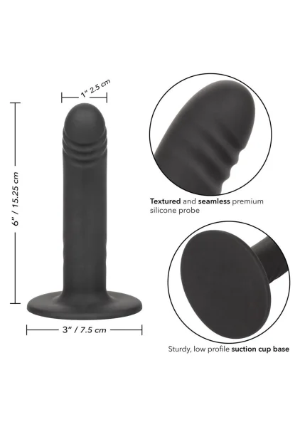 Boundless Ridged Butt Plug with Suction Cup Base — image 5 of 6
