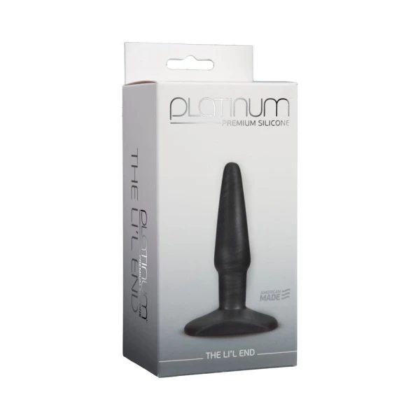 Platinum Premium Silicone The Lil End Charcoal Plug — image 8 of 8