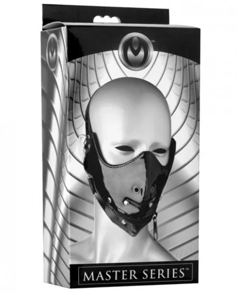 Lektor Zipper Mouth Muzzle Black O/S