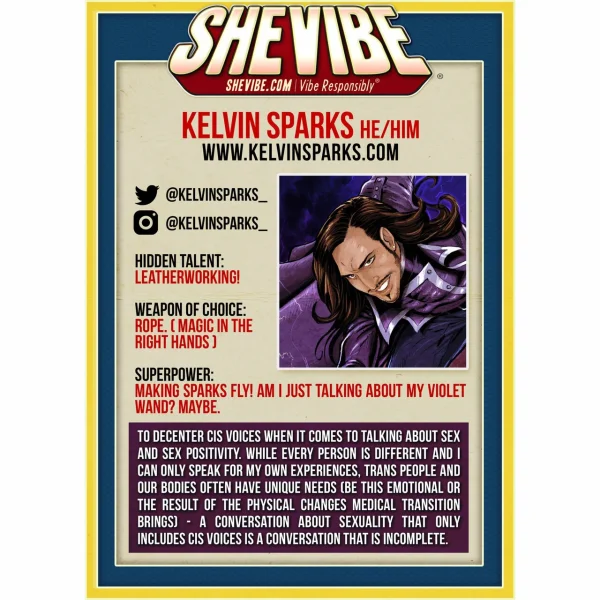SheVibe Sex Educator Trading Card Set - Series 2