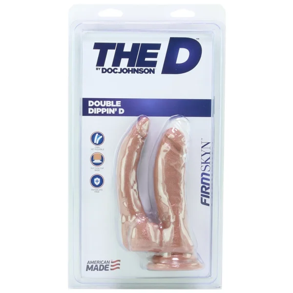 The Double Dippin D Firmskyn Dildo — image 5 of 8