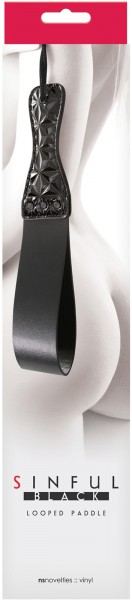 Sinful Looped Paddle Black