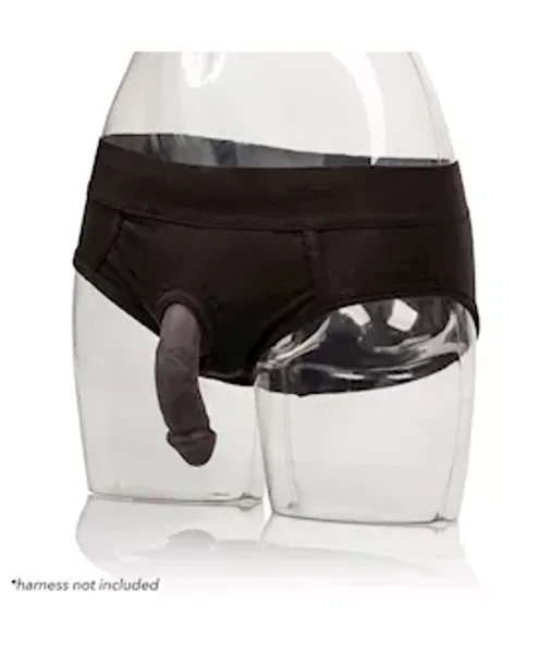 4 Inch Silicone Packing Penis - Black -  4 Inch — image 6 of 8