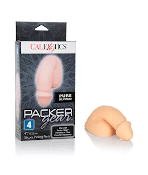 4 Inch Silicone Packing Penis - Ivory -  4 Inch — image 8 of 8