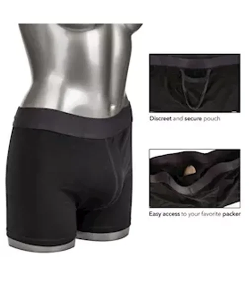 Pack Gr Pouch Bxr Brf-2xl/3xl - Black - 2/3x — image 3 of 6