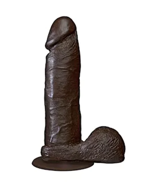 The Realistic Cock 6 Inch - Black - 6 Inch — image 2 of 2