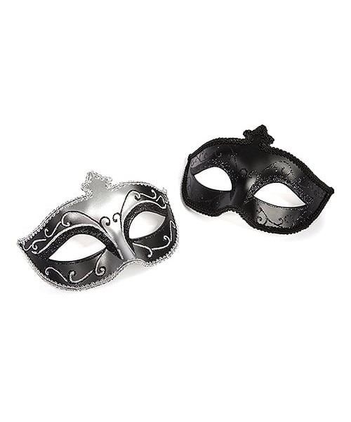Fifty Shades of Grey Masks On Masquerade Mask (Twin Pack)