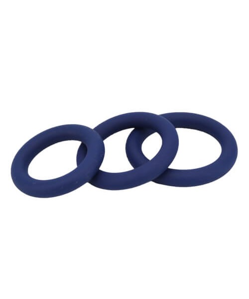 Loving Joy Thick Silicone Cock Rings 3 Pack