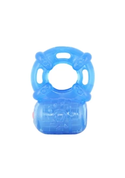 Stay Hard Silicone Double Loop Adjustable Black Cock Ring