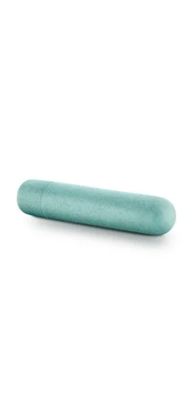 Gaia Eco Bullet Biodegradable & Recyclable Mini Vibrator By Blush Novelties - Aqua — image 10 of 13