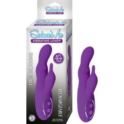 Seduce Me Vibrating Lover Silicone Vibrator