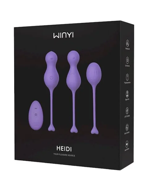 Heidi Vibrating Kegel Ball Set