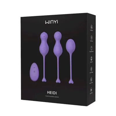 Heidi Vibrating Kegel Ball Set